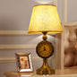 Vintage Table Lamp with Built-in Clock - A Timeless Classic