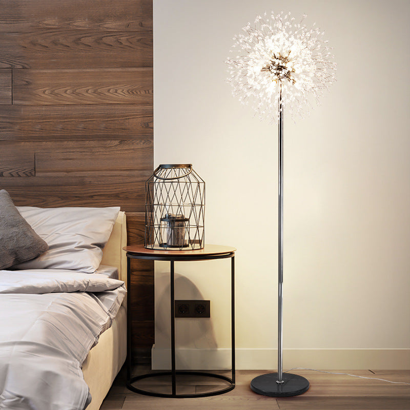 Dandelion Crystal Floor Lamp - A Modern Masterpiece