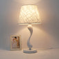 Vintage Table Lamp with Floral Shade and Crystal Base - A Touch of Romantic Elegance