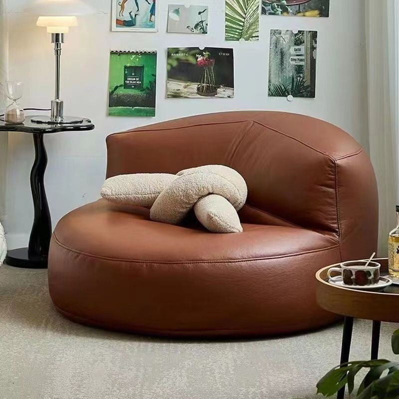 Modern Leather Lounge Chair - Sleek and Stylish for Contemporary Living