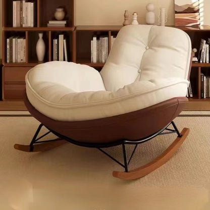 Rocking Heart-Shaped Recliners with Ottoman - Cozy and Stylish for Modern Living