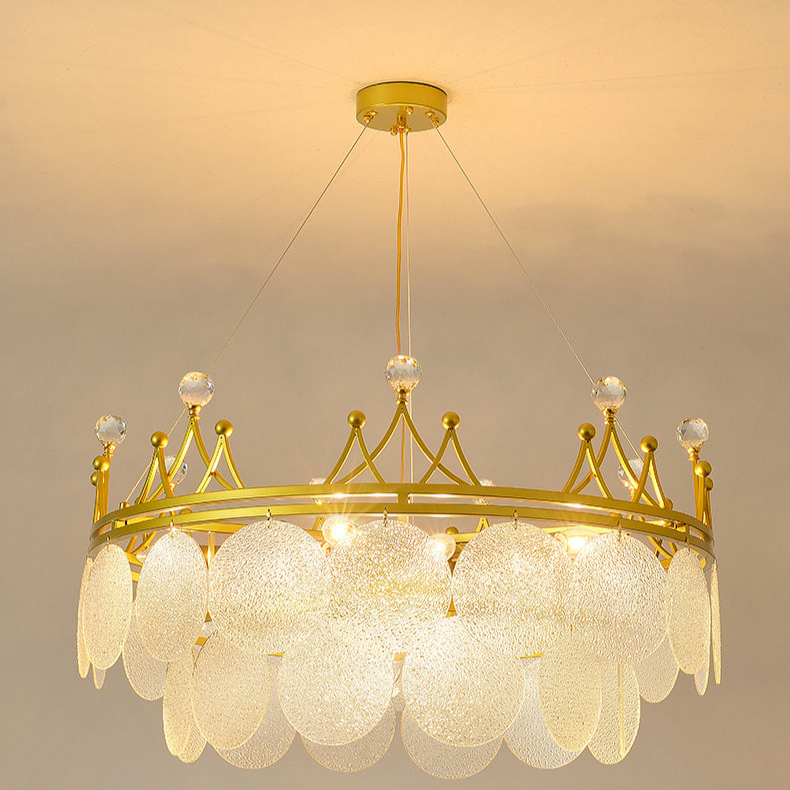 Royal Crown Chandelier - A Regal Masterpiece