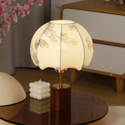 Vintage Floral Table Lamp - A Touch of Romantic Elegance