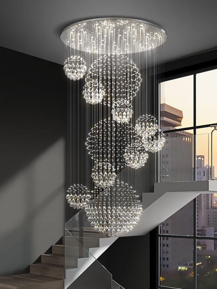 Dramatic Sphere Chandelier - A Modern Masterpiece