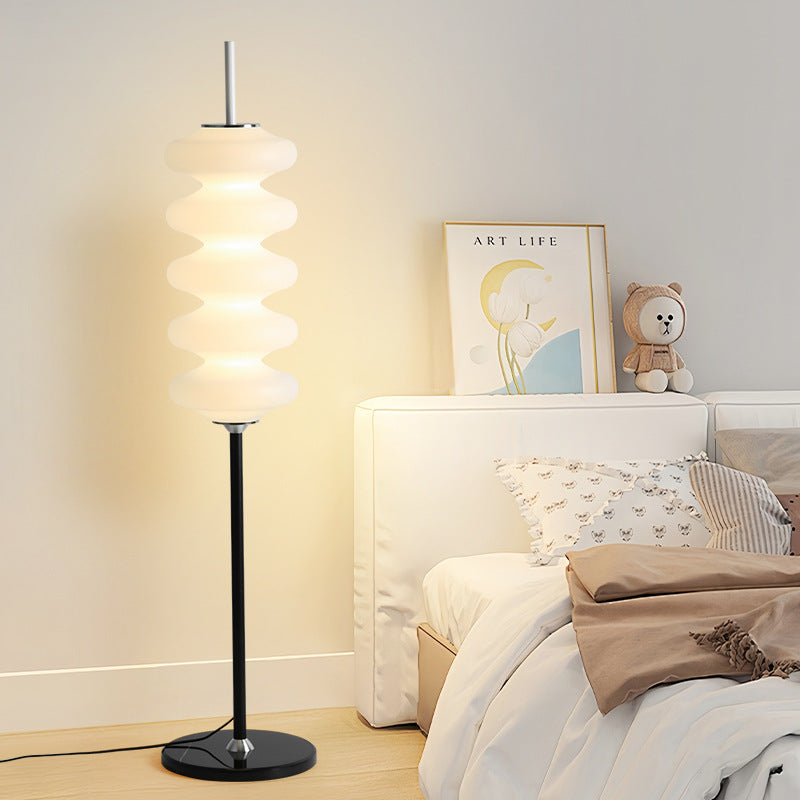 Modern Stacked Disc Floor Lamp - A Minimalist Statement