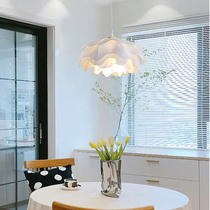 Elegant Flower-Shaped LED Chandelier - Modern and Romantic Lighting