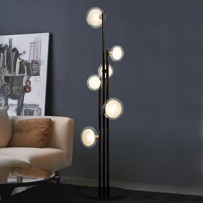 Modern Orb Floor Lamp - A Playful and Elegant Design