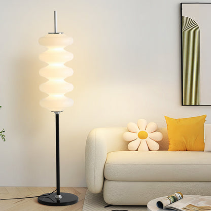 Modern Stacked Disc Floor Lamp - A Minimalist Statement