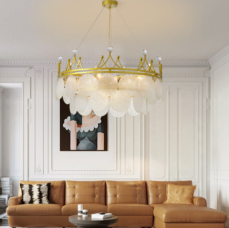 Royal Crown Chandelier - A Regal Masterpiece