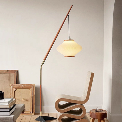 Mid-Century Modern Floor Lamp with Swivel Arm - A Timeless Classic