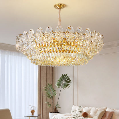 Opulent Crystal Chandelier - Timeless Elegance and Luxury