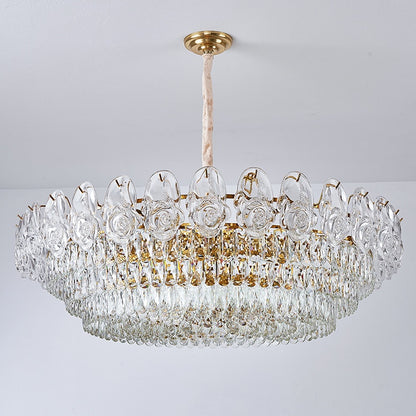 Opulent Crystal Chandelier - Timeless Elegance and Luxury