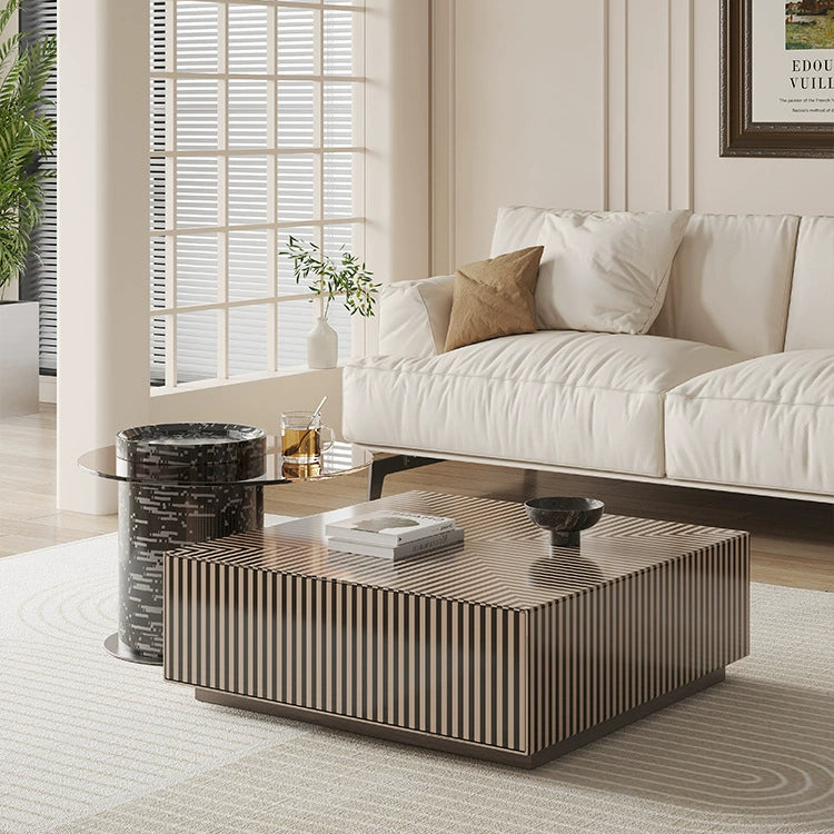 Furnishaus Mitchell Modern Wood Coffee Table | Stylish & Spacious