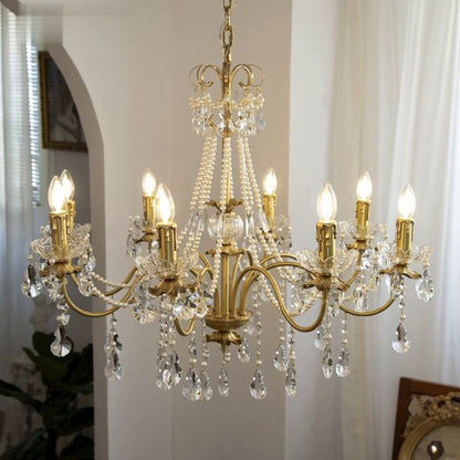 Opulent Crystal Chandelier - Timeless Elegance and Luxury