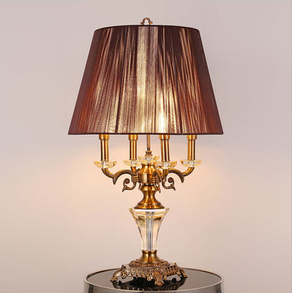 Vintage Peacock Table Lamp - A Touch of Regal Elegance