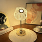 Vintage Frosted Glass Table Lamp - A Touch of Timeless Elegance