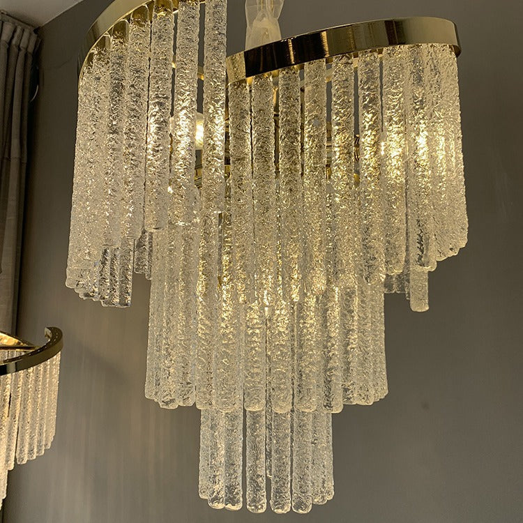 Whimsical Crystal Chandelier - A Modern Masterpiece