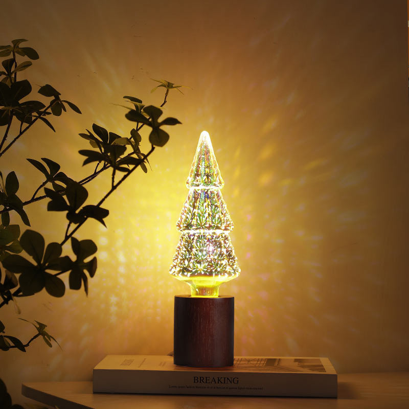 Sparkling Christmas Tree Table Lamp - A Festive Delight