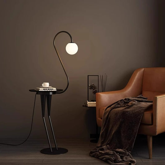 Playful Swan Floor Lamp - A Whimsical Touch