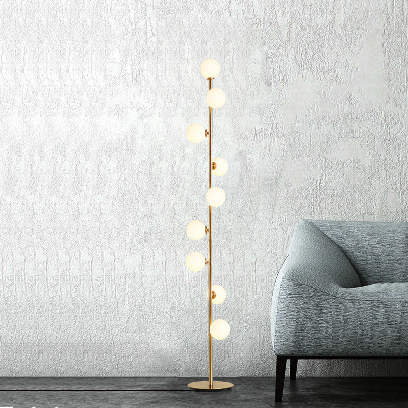 Modern Orb Floor Lamp - A Playful and Elegant Design