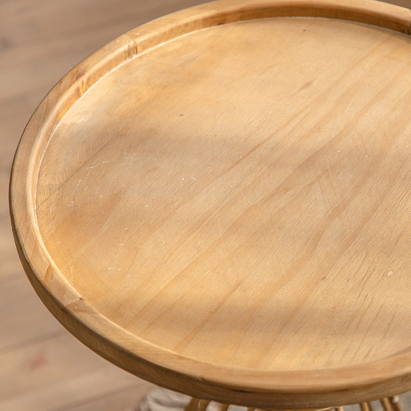 Modern Elegance Meets Timeless Appeal: The Solid Wood Round Coffee Table