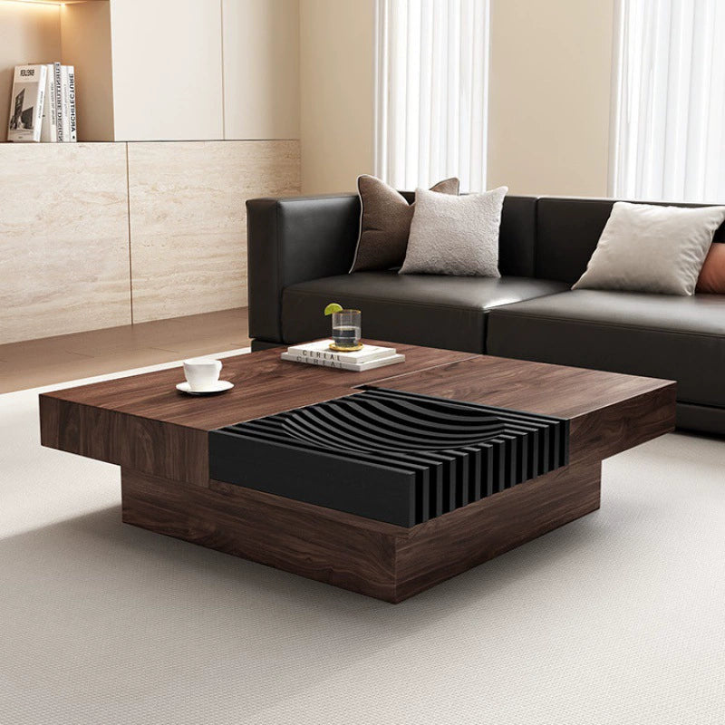 Furnishaus Kensington: Sophisticated Modern Coffee Table with Storage