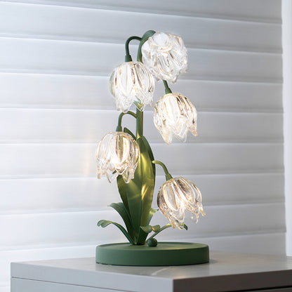 Whimsical Flower Lamp - A Touch of Springtime Magic