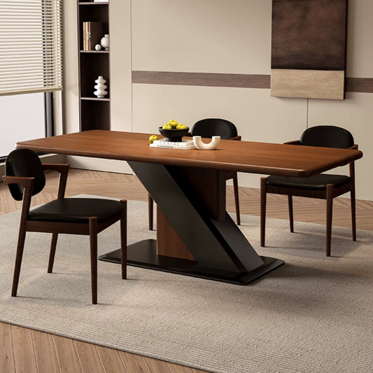 Modern X-Shaped Dining Table - A Bold Statement