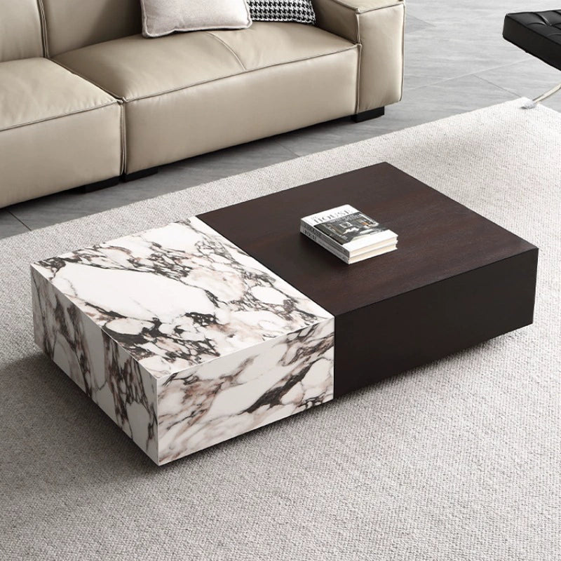 Furnishaus Chester: Industrial Chic Coffee Table with Storage