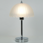 Vintage-Inspired Glass Dome Table Lamp - A Touch of Timeless Elegance