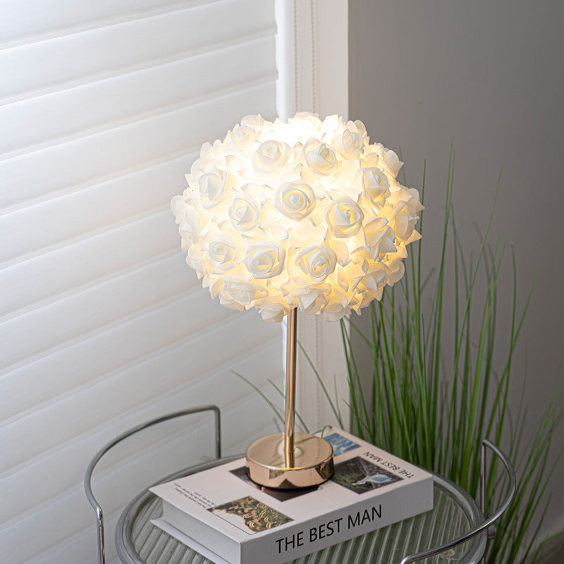 Romantic Rose Table Lamp - A Blooming Delight