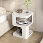 Iron bedside cabinet modern coffee table living room small side table