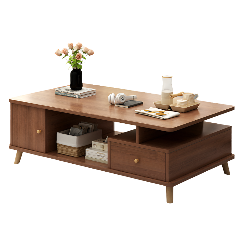 Solid Wooden coffee table living room home modern coffee table