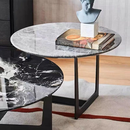 Luxurious Round Nesting coffee table  - Modern Design for Living Room