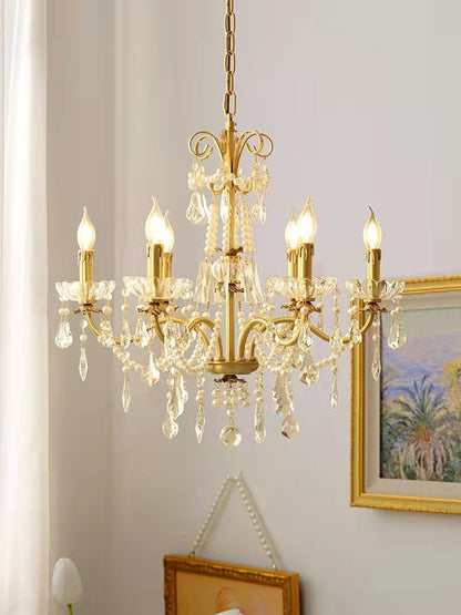 Opulent Crystal Chandelier - Timeless Elegance and Luxury