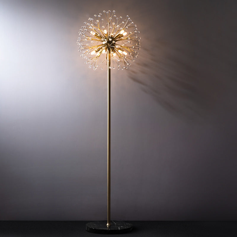 Sparkling Dandelion Floor Lamp - A Touch of Modern Elegance