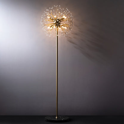 Sparkling Dandelion Floor Lamp - A Touch of Modern Elegance