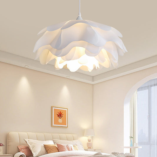 Elegant Flower-Shaped LED Chandelier - Modern and Romantic Lighting