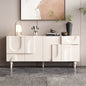 Modern Minimalist Sideboard with Unique Curved Design