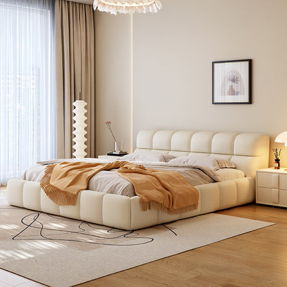 Modern Upholstered Storage Bed with Spacious Under-Bed Storage