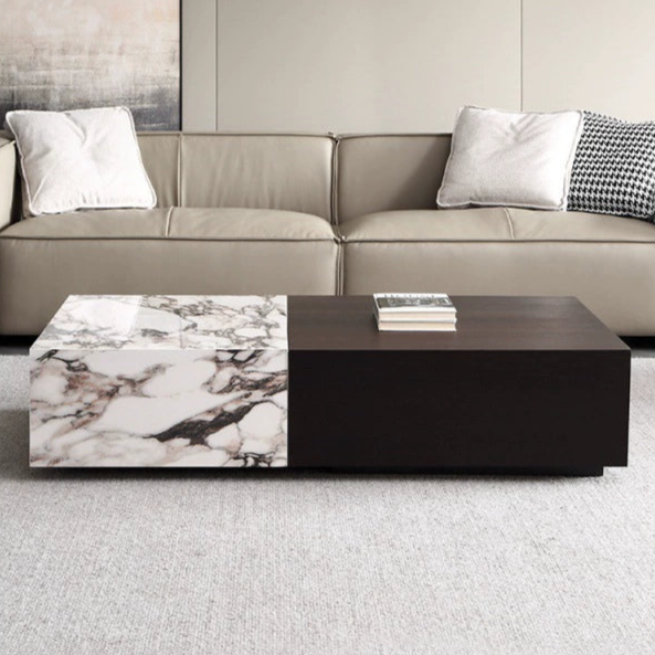 Furnishaus Chester: Industrial Chic Coffee Table with Storage