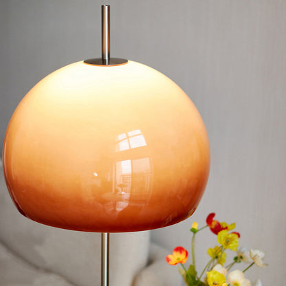 Mid-Century Modern Floor Lamp with Iconic Mushroom Shade - A Timeless Classic