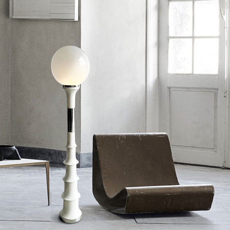 Sculptural Ceramic Floor Lamp - A Modern Art Piece