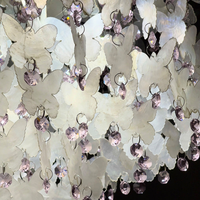 Whimsical Butterfly Flush Mount Ceiling Light - A Touch of Magic