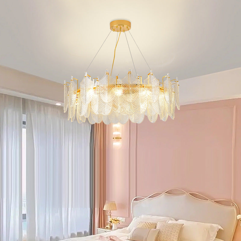 Elegant Leaf Chandelier - A Natural Touch of Luxury