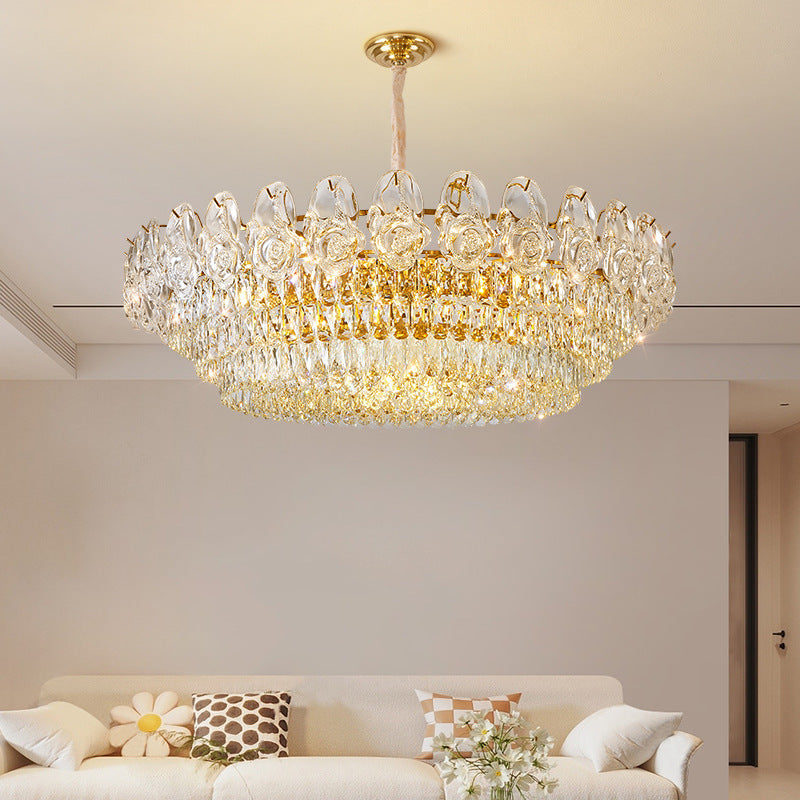 Opulent Crystal Chandelier - Timeless Elegance and Luxury