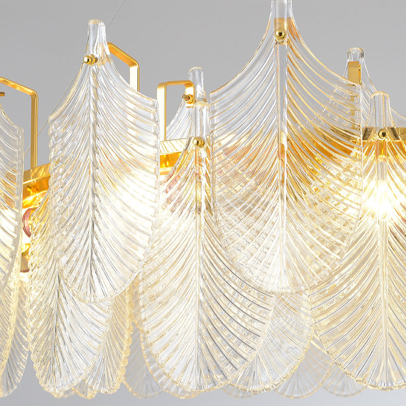 Elegant Leaf Chandelier - A Natural Touch of Luxury