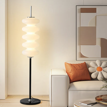 Modern Stacked Disc Floor Lamp - A Minimalist Statement