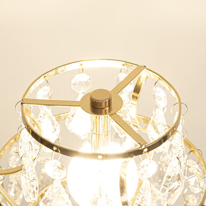 Crystal Chandelier Table Lamp - A Touch of Glamour