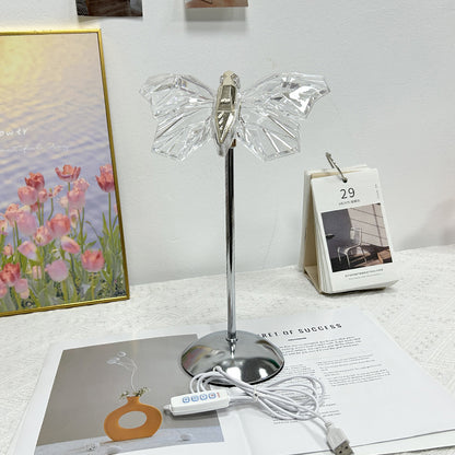 Crystal Butterfly Table Lamp - A Delicate and Elegant Touch